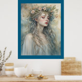 'Fae in Sunrise' Poster (Keuken)