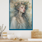'Fae in Sunrise' Poster (Keuken)