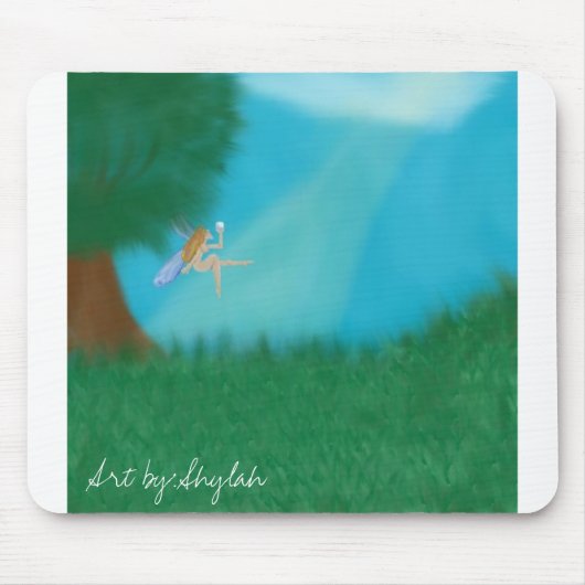 Fae Mousepad Art: Shylah Muismat (Voorkant)