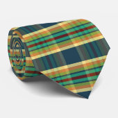 Fae Plaid FF Stropdas (Opgerold)