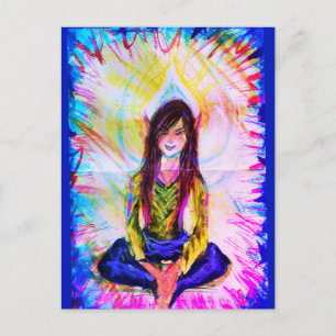 FaeMeditate(F) art briefkaart