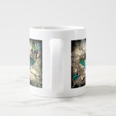 Faerie in Elven Pond Extra Grote Beker (Achterkant)