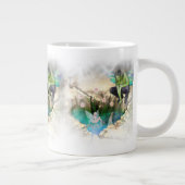 Faerie in Elven Pond Vignette Extra Grote Mok (Rechts)