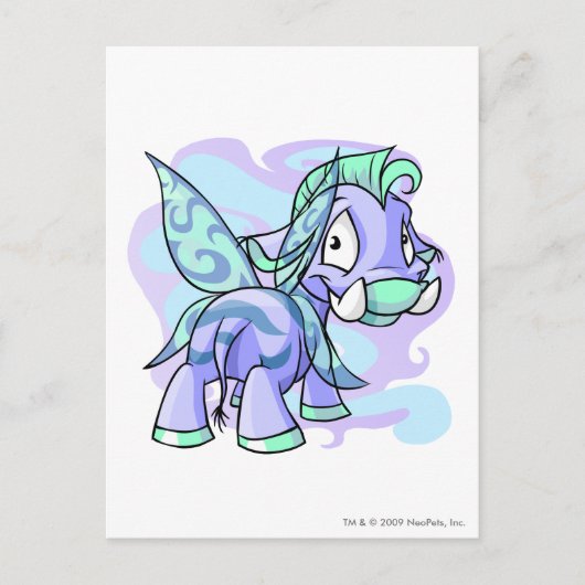 Faerie Moehog Briefkaart (Voorkant)