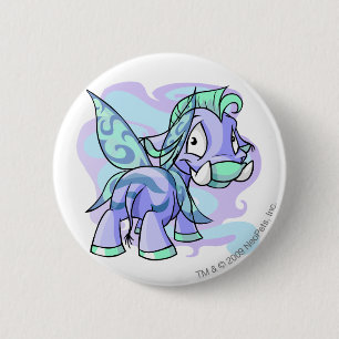 Faerie Moehog Ronde Button 5,7 Cm