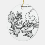 Faerie-Ornament lezen Keramisch Ornament (Links)
