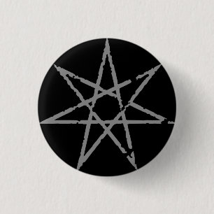Faerie Star Andere Kin Pin Ronde Button 3,2 Cm