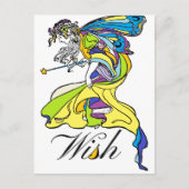 Faerie Wish Briefkaart (Voorkant)