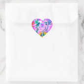 FAERIES PINK HART STICKER (Tas)