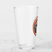 Faeröer Denemarken Reizen Art Badge Glas (Rechts)