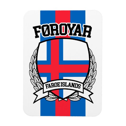 Faeröer Magneet (Verticaal)