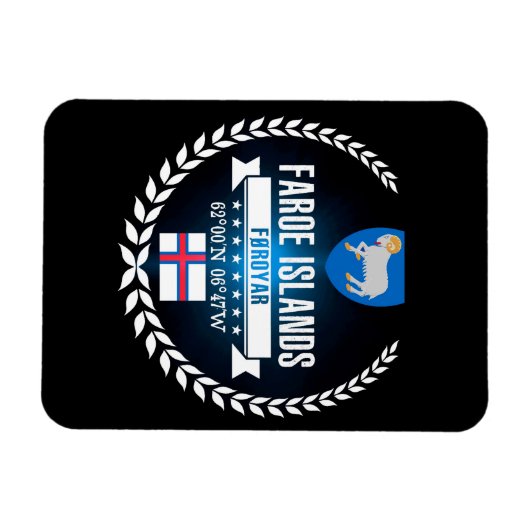 Faeröer Magneet (Horizontaal)