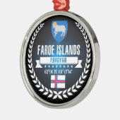 Faeröer Metalen Ornament (Links)