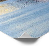 Faeröer, panoramisch uitzicht van Torshavn Poster (Hoek)