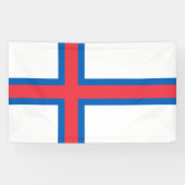 Faeröer Spandoek (Horizontaal)