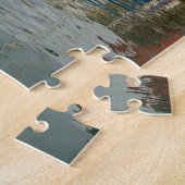 Faeröer | Tórshavn Harbour Legpuzzel (Zijkant)