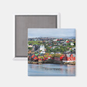Faeröer (Torshavn) Magneet (Voorkant / Achterkant)