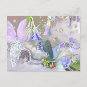 Faery dans son Petit Monde, carte postale