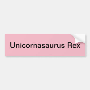 Faery Fairy Other kin dinosaur unicorn pegasaurus Bumpersticker