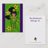 Faery nommé Violet Signets Cartes de profil (Devant / Derrière)