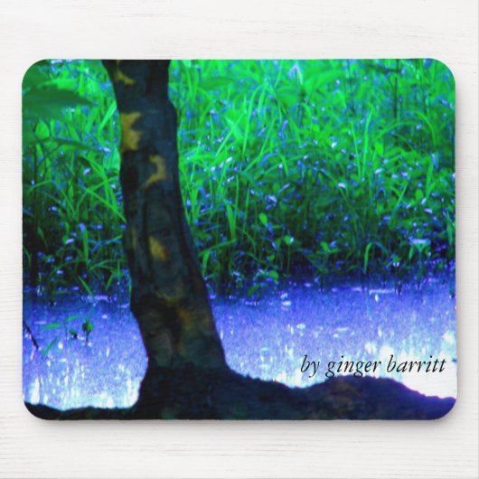 Faery Pool, van gember barritt Muismat (Voorkant)