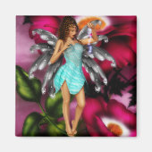 Faery Roos Magnet Magneet (Voorkant)