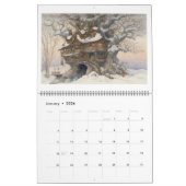 Faery Tale Treehouses 2024 Calendrier (Jan 2026)