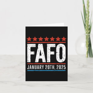 FAFO 20 januari 2025 Amerikaanse presidentiële ina Kaart