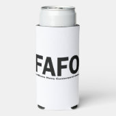 FAFO Acties Hebben Gevolgen (Seltzer Achterkant)