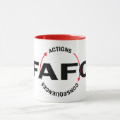 FAFO Acties Hebben Gevolgen Mok (Midden)