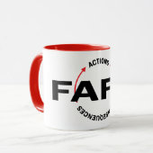 FAFO Acties Hebben Gevolgen Mok (Voorkant links)