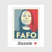 FAFO: Letitia James Sticker (Vel)
