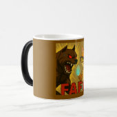FAFO – Small Cat, Big Attitude Coffee Mug Magische Mok (Voorkant links)