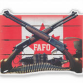 FAFO STICKER (Voorkant)
