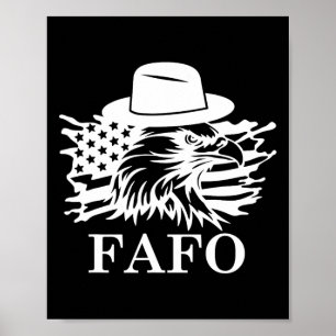 Fafo Trump Vs Vlag  Poster
