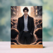 FAFO – Unbothered Presence Acryl Bord (Neutraal)