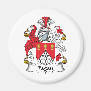 Fagan Family Crest Magneet