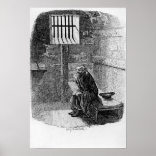 Fagin in de veroordeelde cel poster