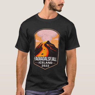 Fagradalsfjall Mountain Volcano geërupte IJsland 2 T-shirt