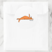 FahtCaht Originele sticker (Tas)