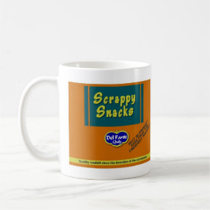 Faible tasse d'étiquette de casse-croûte