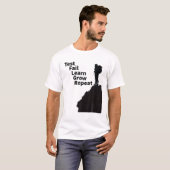 Fail and Learn T-shirt (Voorkant volledig)