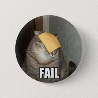 FAIL RONDE BUTTON 5,7 CM