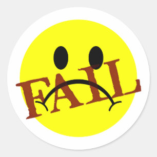 FAIL RONDE STICKER