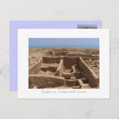 Failaka Island Greek Ruins, Koeweit Briefkaart (Voorkant / Achterkant)