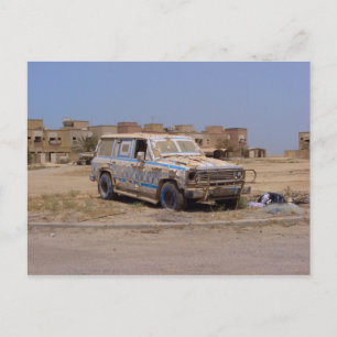 Failaka Island verlaten Car Briefkaart