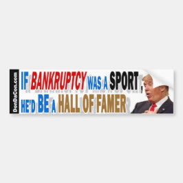 Faillissement Bumpersticker