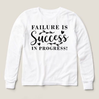 failure is success in progress