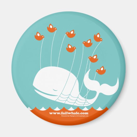 FailWhale Magnet Magneet (Voorkant)