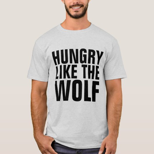 FAIM COMME LES T-shirts Vintages WOLF (Devant)